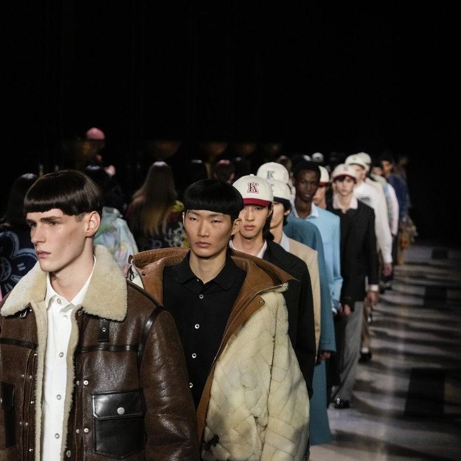 Kenzo finds its groove in a playful, nostalgic turn at Paris Fashion Week